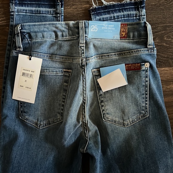 High Waist Ankle Skinny Jean - Picture 4 of 4